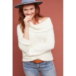 Anthropologie Ingrid Eyelash Pullover